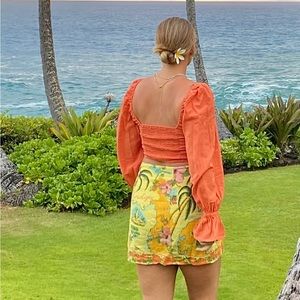 Urban outfitters Hawaiian skirt